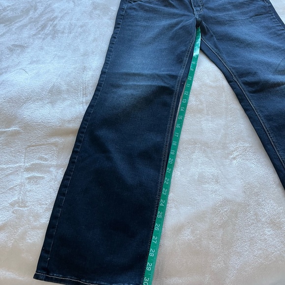 Silver Jeans Women's Dark Blue Straight Leg Jeans - Picture 3 of 3